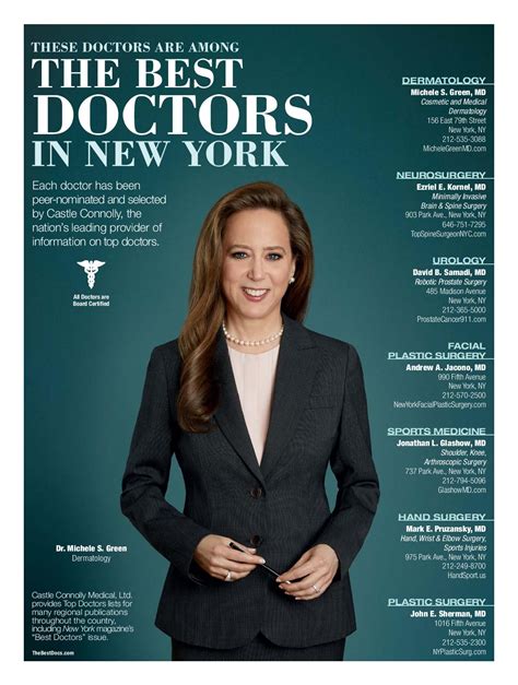 Top Doctors in New York .